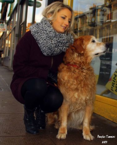 Amy and Fudge Glasgow today