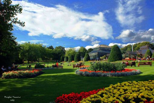 Oh how I remember summer in the Botanic Gardens Glasgow..