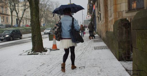 This is Hail today in Glasgow. 1 hour later it was all gone and a magic giant glowworm